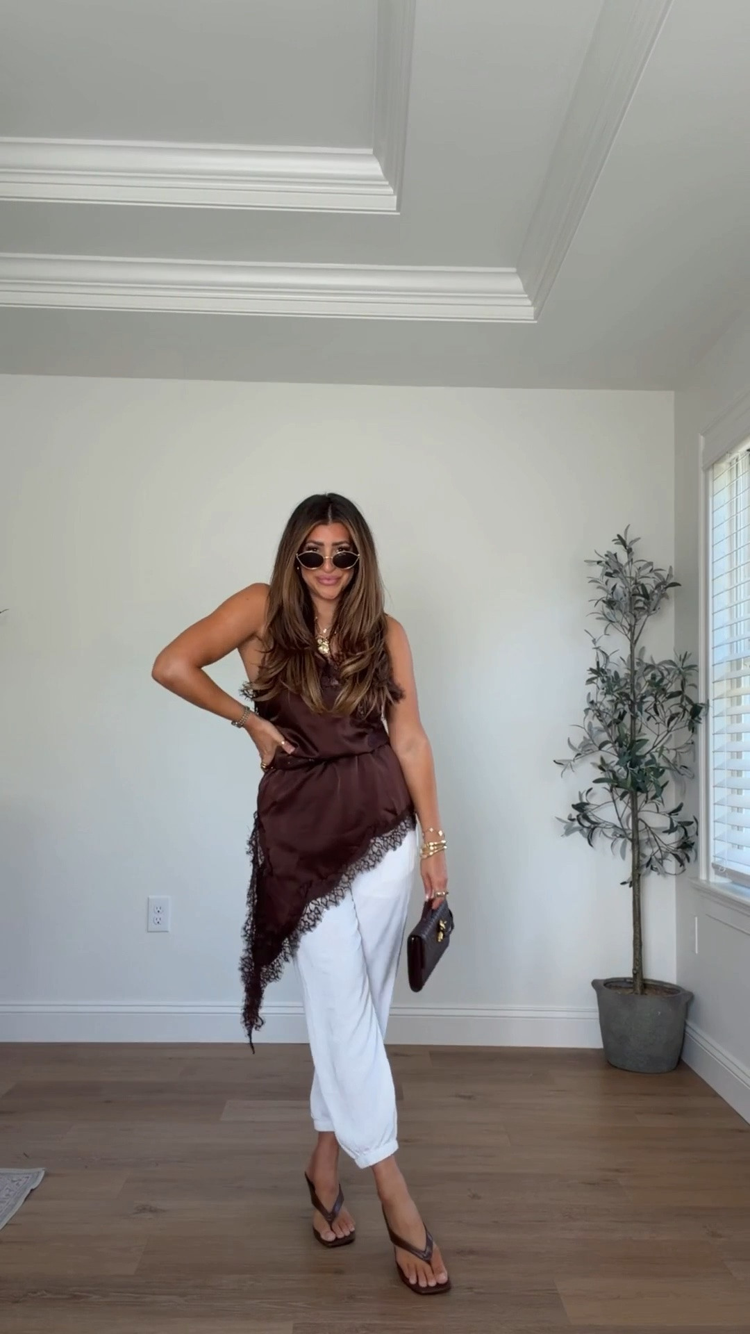 Date night outfit, summer outfit, asymmetrical top 
Small top med bottoms

#LTKSaleAlert #LTKSeasonal #LTKOver40