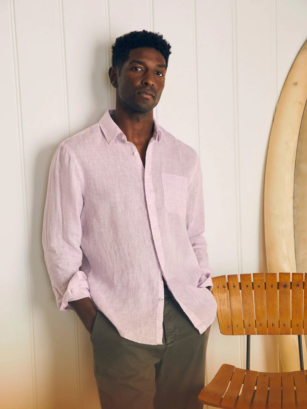 Laguna Linen Shirt (Tall) | Faherty