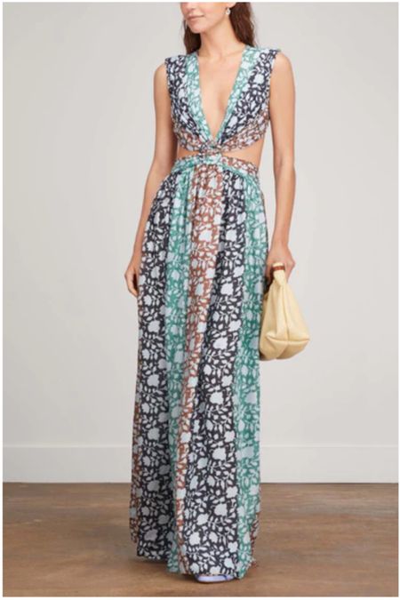 Drooling over this cutout maxi dress - marked down from 575 to $144. Perfect for a summer wedding or rehearsal dinner o just dinner on vacation!!

Maxi dress, blue maxi dress , vacation dresses , spring break style , sexy maxi dresses , Mexico style , Mexico wedding guest dresses , summer wedding guest dresses 

#LTKSeasonal #LTKwedding #LTKsalealert