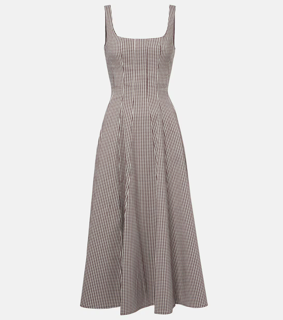 Wells checked midi dress | Mytheresa (US/CA)