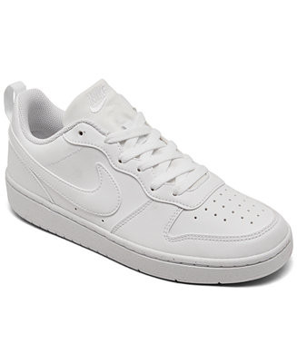 Nike Big Kids Court Borough Low Recraft Casual Sneakers from Finish Line - Macy's | Macy's