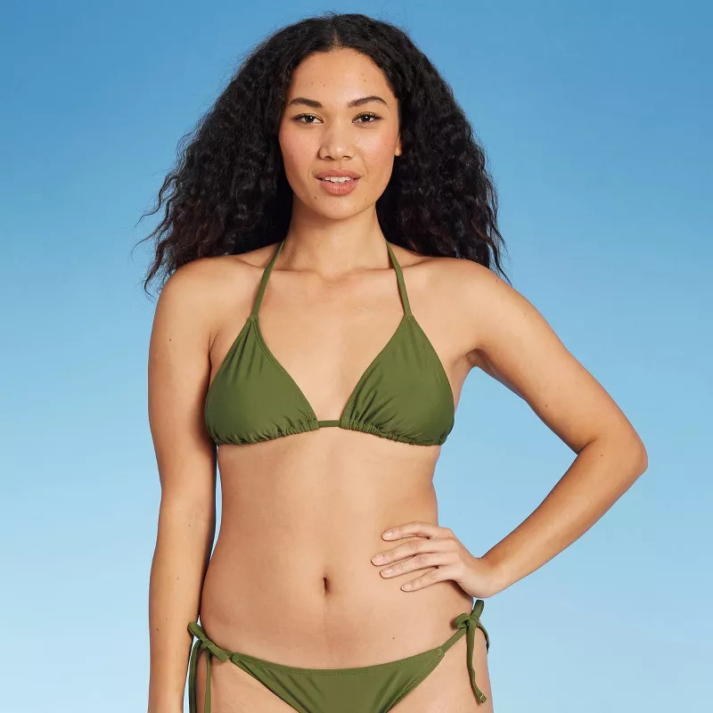 Juniors' Triangle Bikini Top - Xhilaration™ | Target