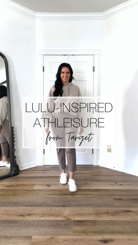 Lulu-inspired athleisure from Target!

Sizing:
Hoodie-medium
Joggers-in a mediums, could have done small
Tank-in a small
Leggings-TTS, in a medium
Cardigan-very roomy, in a small
Athleisure | casual look | align leggings 

#LTKstyletip #LTKunder100 #LTKunder50