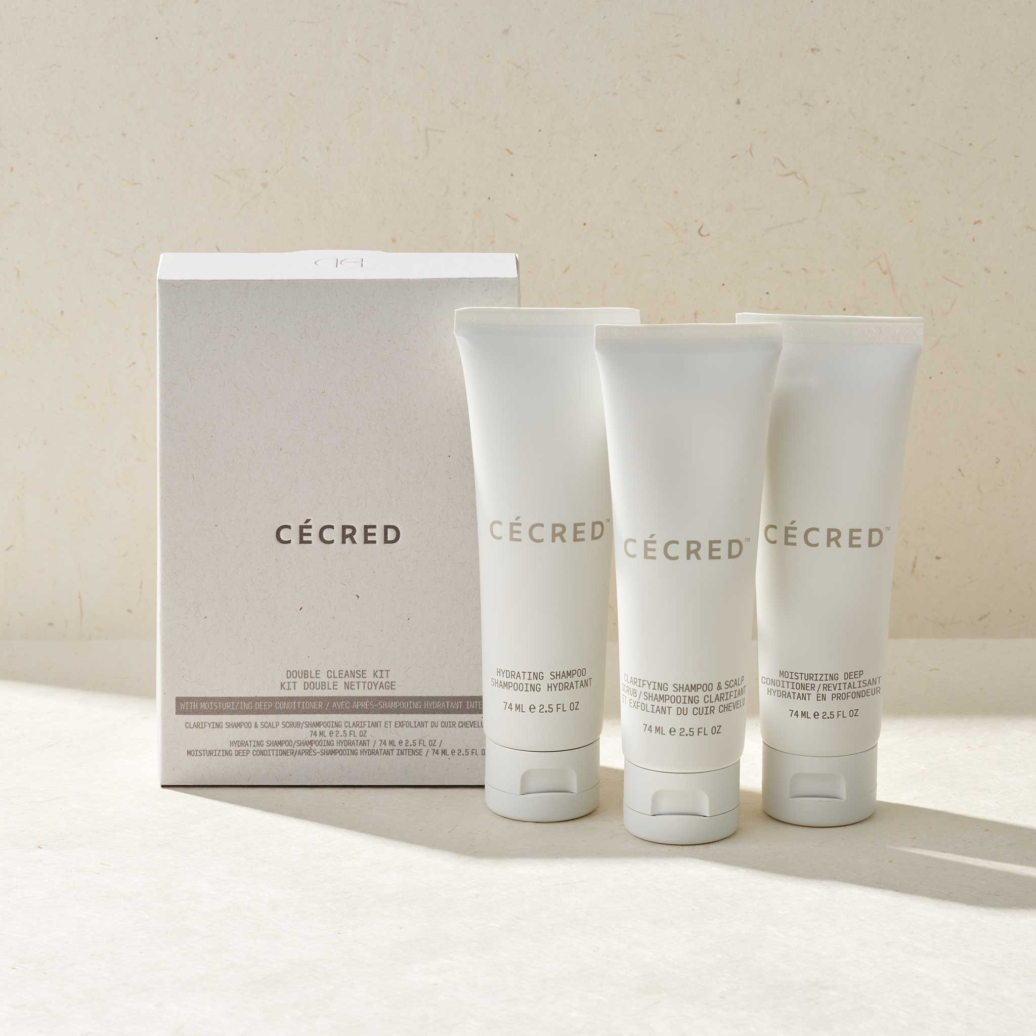 Travel Size Shampoo & Moisturizing Deep Conditioner | Cécred | Cecred