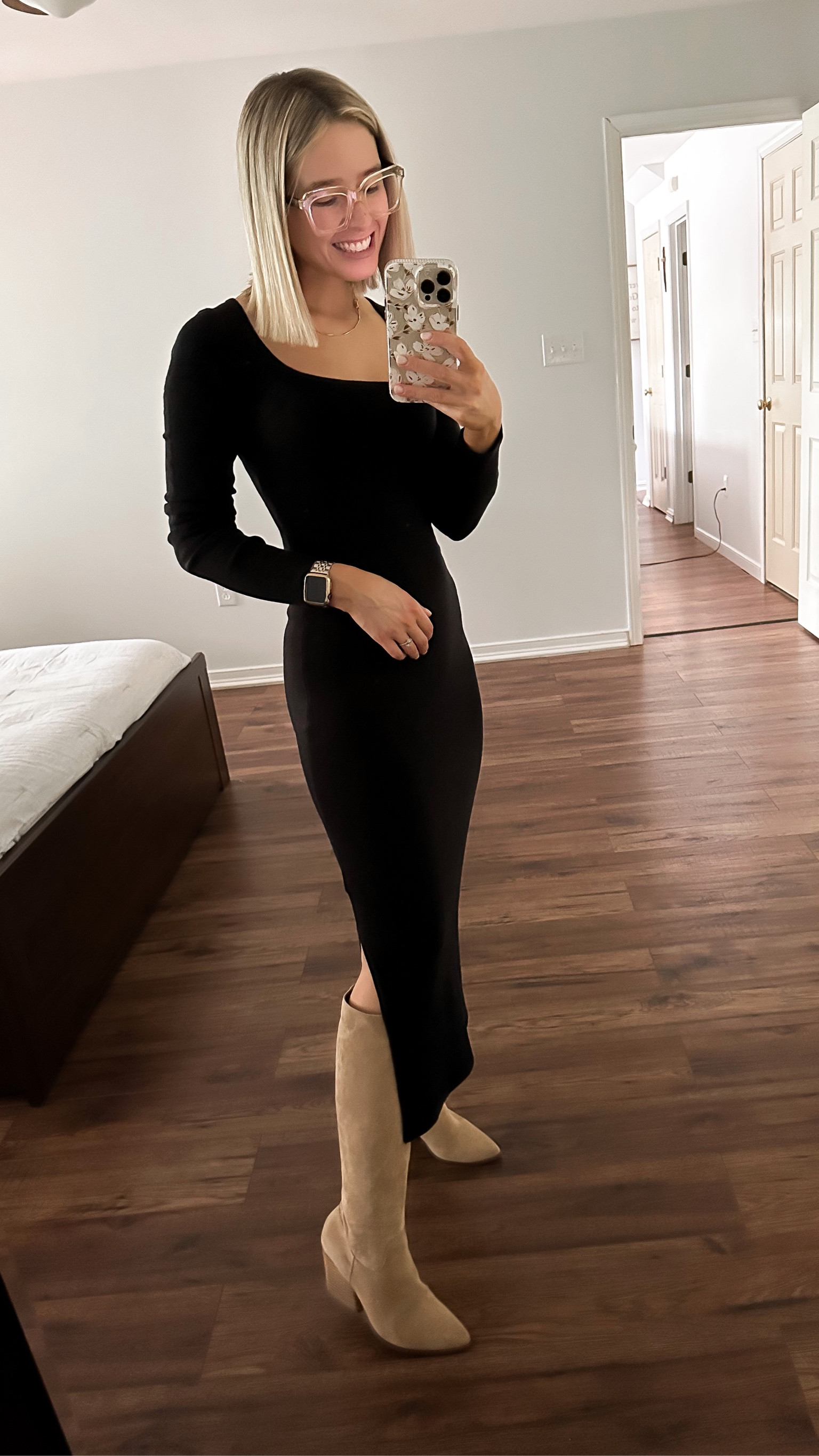 Babysoft square neck long sleeve black sweater dress XS TTS

#LTKxNSale #LTKunder100 #LTKsalealert