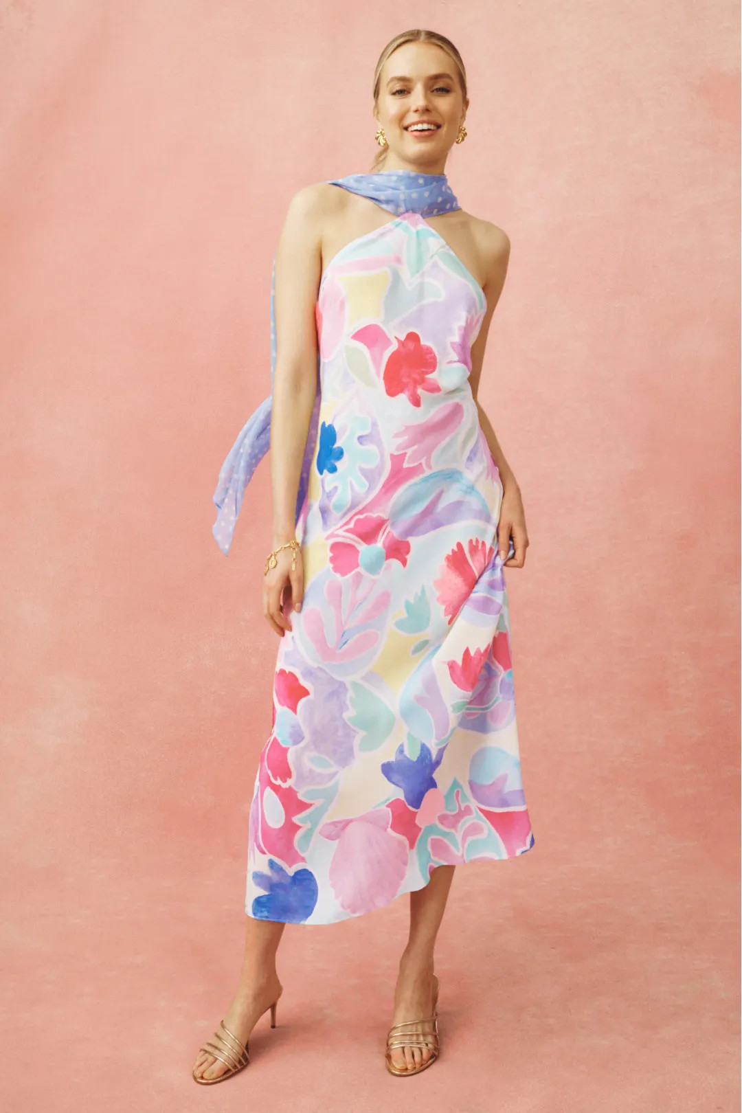 Hayley Halter Dress | Rent the Runway