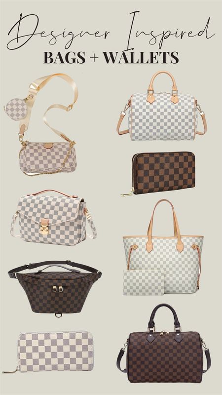 Designer Inspired purses + wallets all UNDER $25! @walmart / Louis Vuitton inspired bag

#LTKFindsUnder50 #LTKItBag #LTKSaleAlert