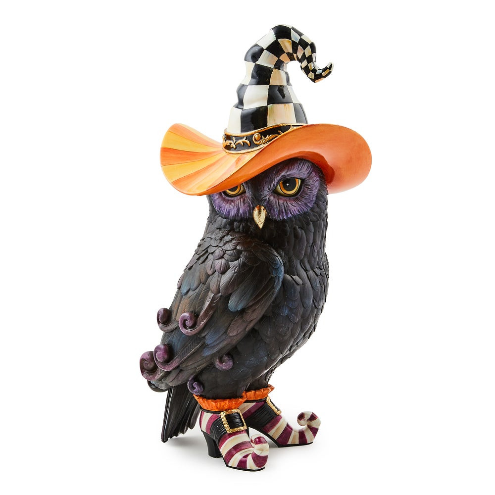 Witchy Owl Figurine | MacKenzie-Childs