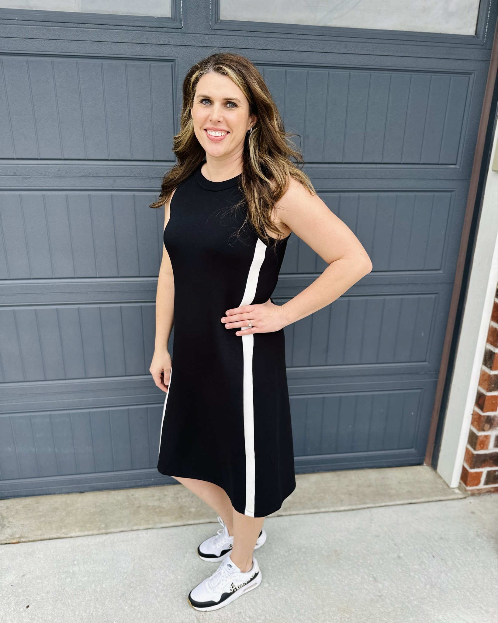 🚨🚨🚨 Just got home from church and lunch and I asked hubs for a quick pic! I am in love with this dress. I try not to say that unless it's true! It is amazingly soft, comfy, and flattering. And it's so low! Lower than what I got it for! Ships F R E E!! 

#LTKStyleTip #LTKSaleAlert