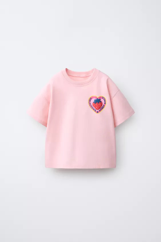STICKER PRINT T-SHIRT | Zara US