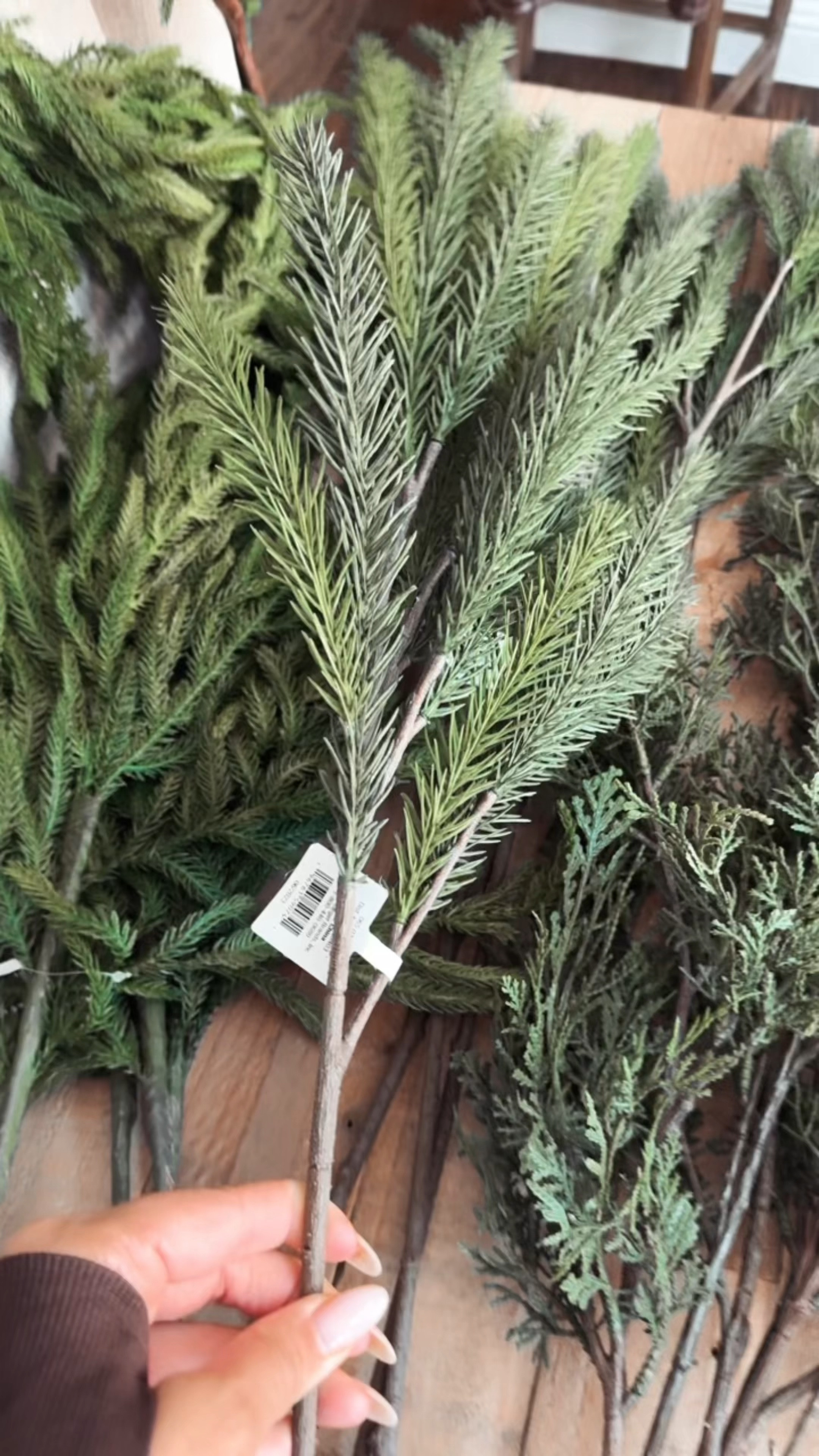 $5 pine stems from target & the cedar stems from target - Christmas stems - Christmas greenery - pine stems - cedar stems - Christmas home decor 

#LTKSeasonal #LTKhome #LTKHoliday