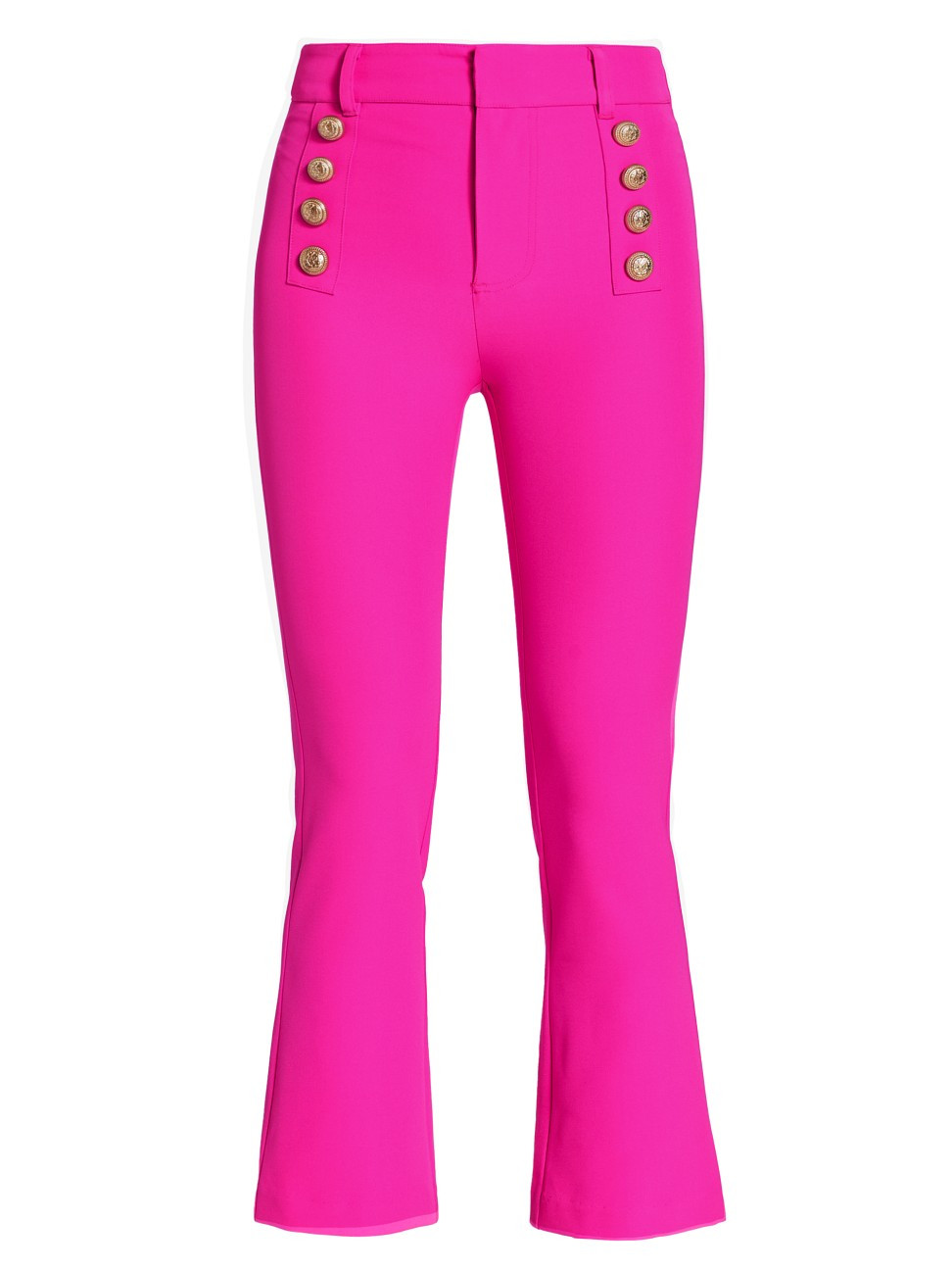 Women's Amirah Cropped Slim Crepe Pants - Magenta - Size 0 | Saks Fifth Avenue