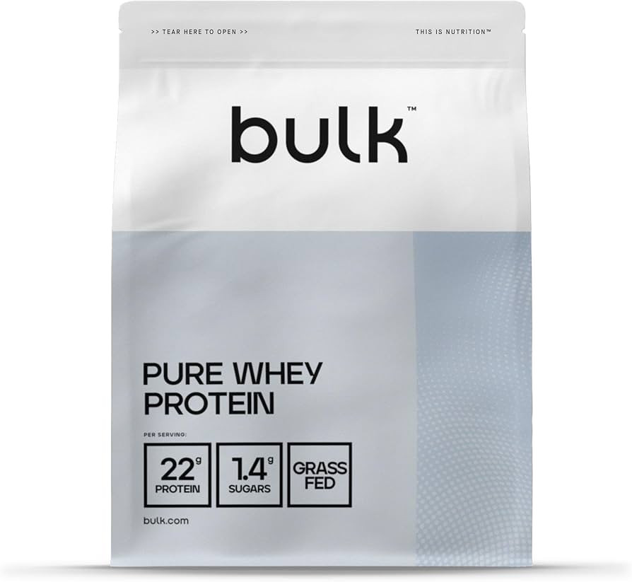Bulk Pure Whey Protein Powder Shake, Chocolate Caramel, 500 g, 16 Servings, Packaging May Vary | Amazon (UK)