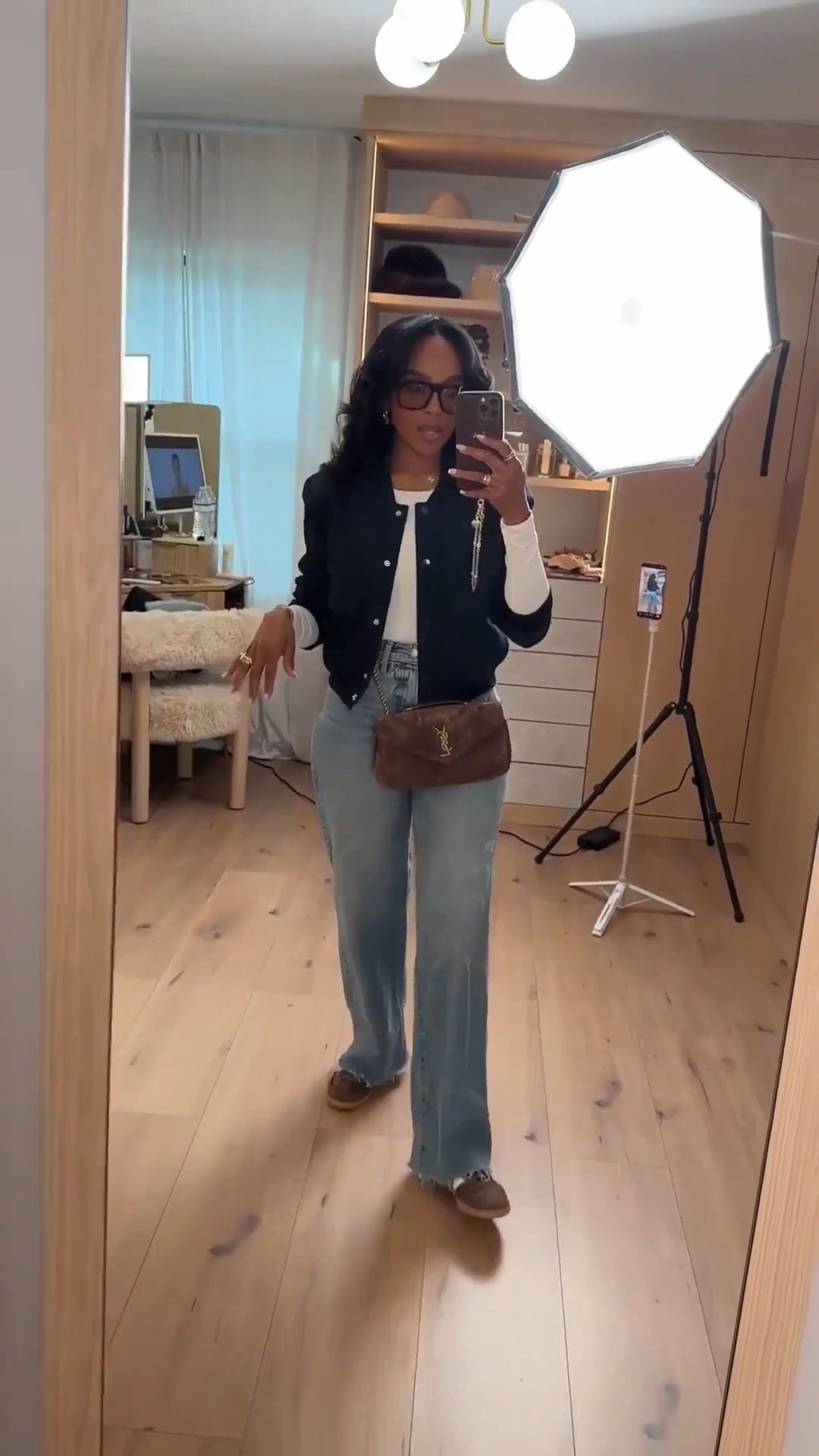 Scroll to shop!! ✨ Clean layers, relaxed denim, and neutral accessories keep it effortless yet intentional, with pieces you’ll rewear season after season. 

#LTKootd #LTKdayinmylife #LTKPetite