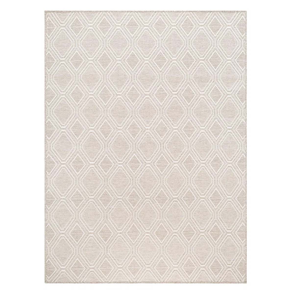 NICOLE MILLER NEW YORK Corin Diamond Outdoor Area Rug | Wayfair North America