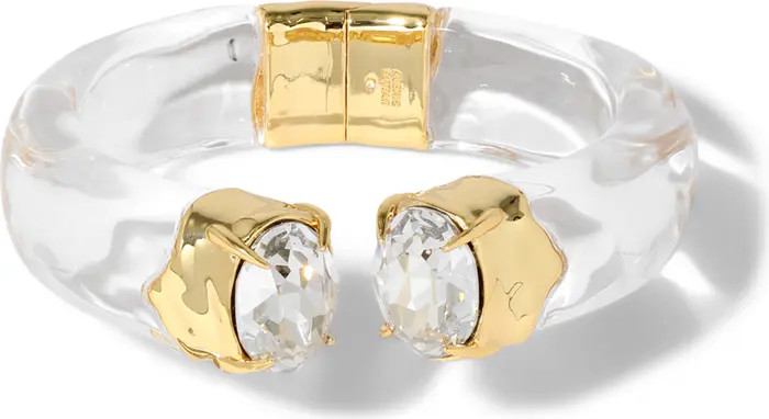 Bonbon Crystal Lucite® Hinged Bracelet | Nordstrom