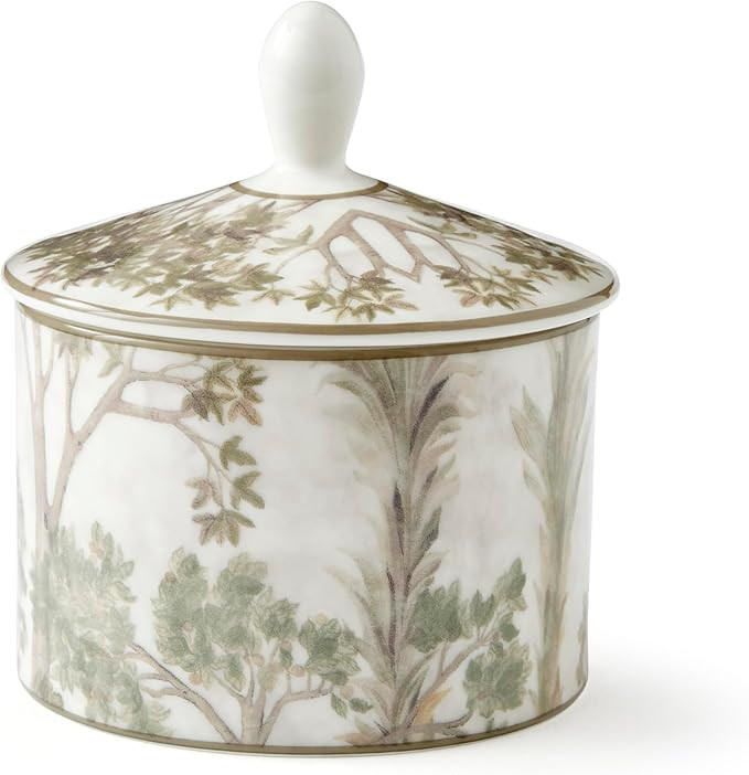 Spode Kit Kemp Tall Trees 10oz Sugar Bowl with Lid | Enchanted Forest Design | Porcelain | Dishwa... | Amazon (US)