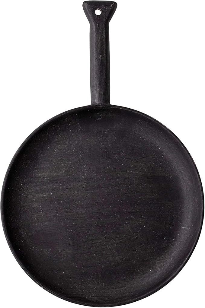 Bloomingville Black Acacia Wood Serving Cutting Board | Amazon (US)