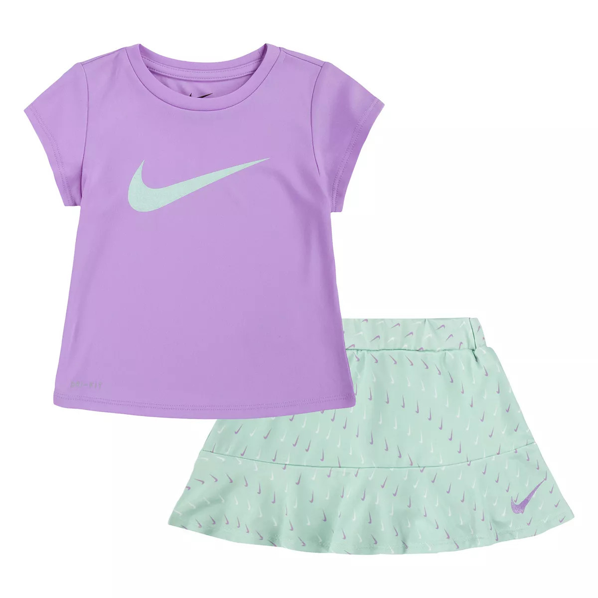 Baby & Toddler Girl Nike Essentials Tee & Skort Set | Kohl's