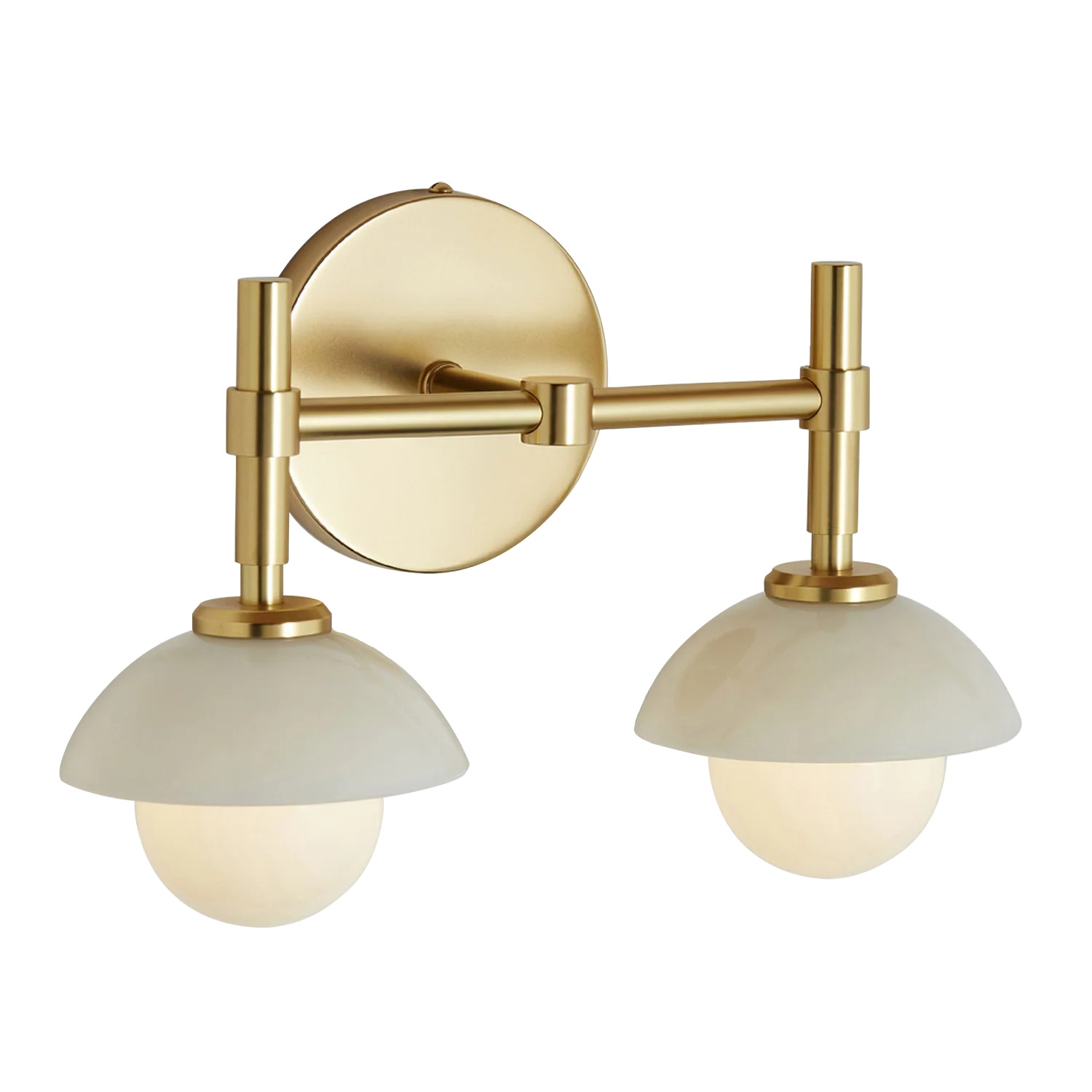 Ariel Double Armed Sconce | Rowabi