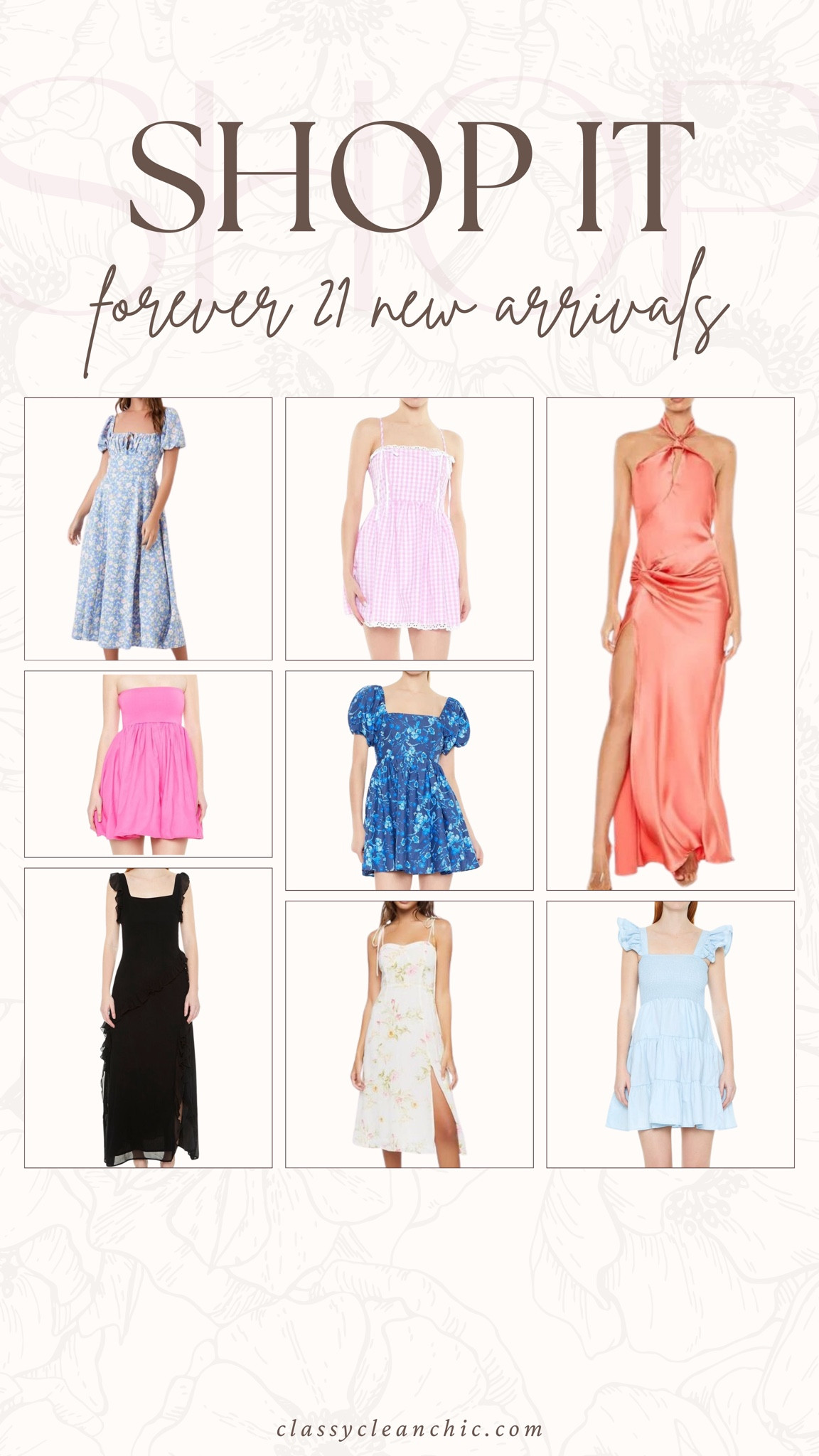 Forever 21 new arrivals!
Wedding guest dresses. Affordable summer dresses. Resort wear looks. Ordered my usual small/2

#LTKFindsUnder50 #LTKWedding #LTKTravel