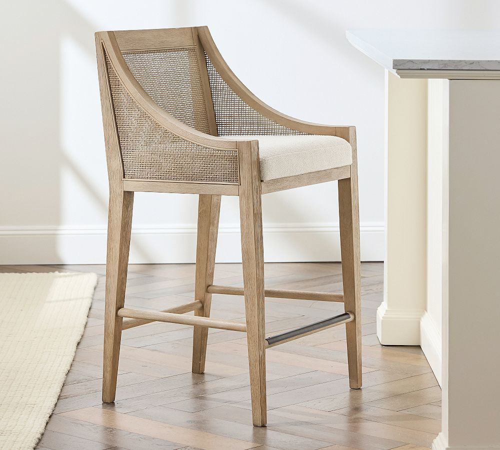 Atwood Cane Counter Stool | Pottery Barn (US)