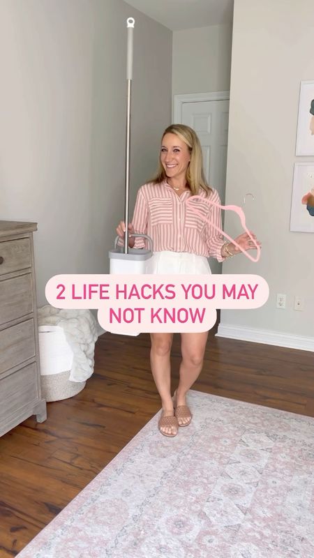 2 Life Hacks You Need! Also the best mop and bucket and casual spring/summer outfit. Top and shorts are true to size. Sandals I am normally a 7.5 and did an 8.

#LTKFind #LTKhome #LTKstyletip