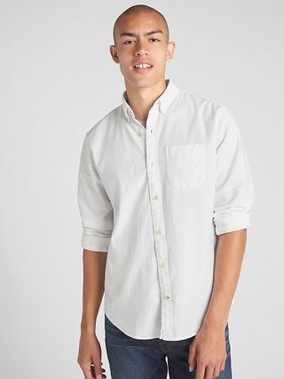 Lived-In Stretch Oxford Shirt | Gap (US)