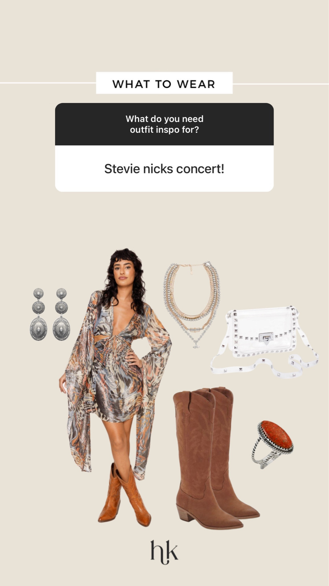Stevie nicks concert outfit! 

#LTKunder100 #LTKSeasonal #LTKstyletip