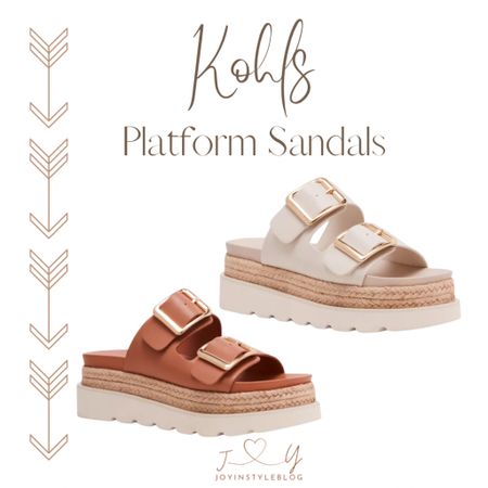 Kohls madden girl Mythical Women's Platform Sandals / summer shoes 

#LTKfindsunder50 #LTKshoecrush #LTKstyletip