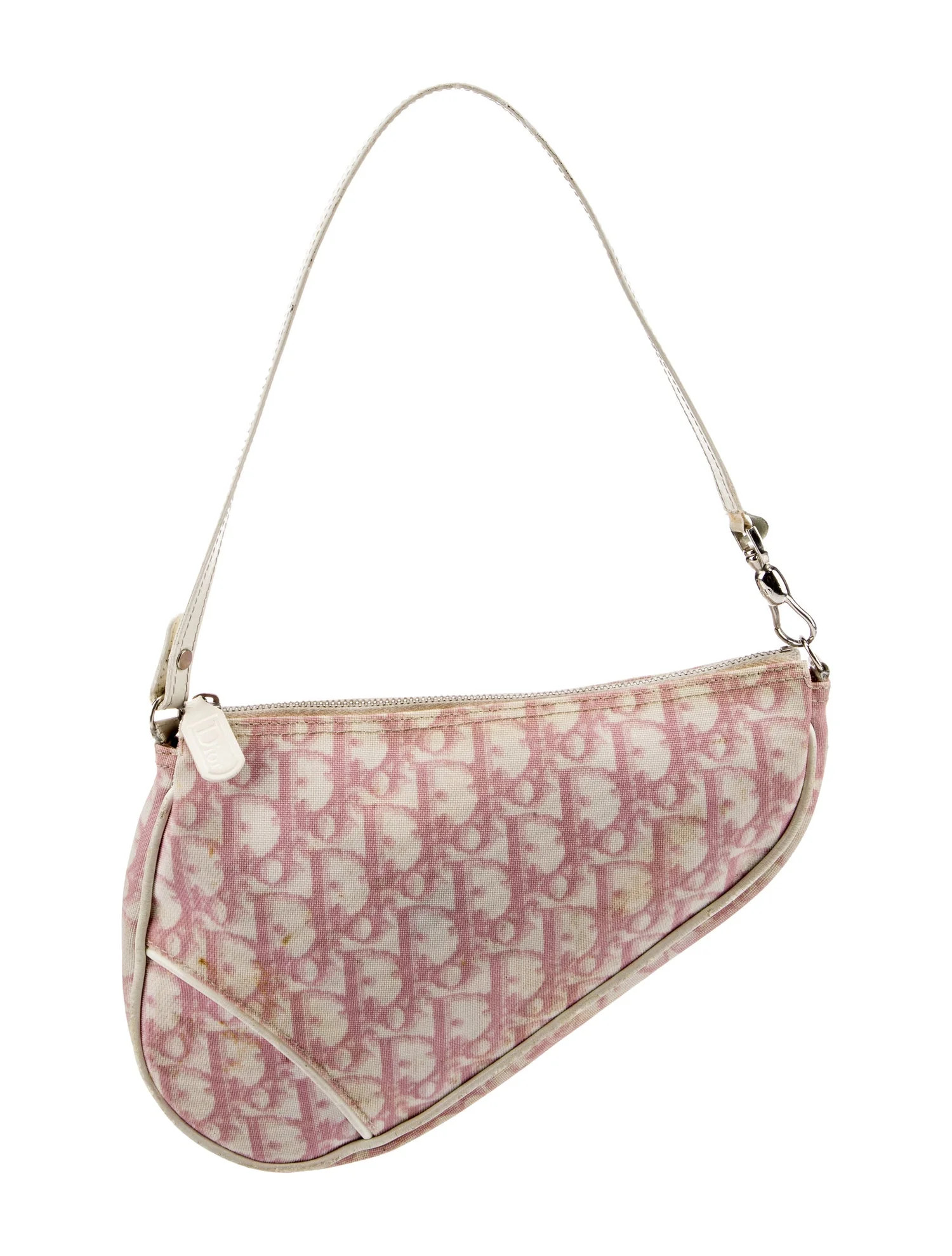 Vintage Diorissimo Girly Saddle Pochette | The RealReal