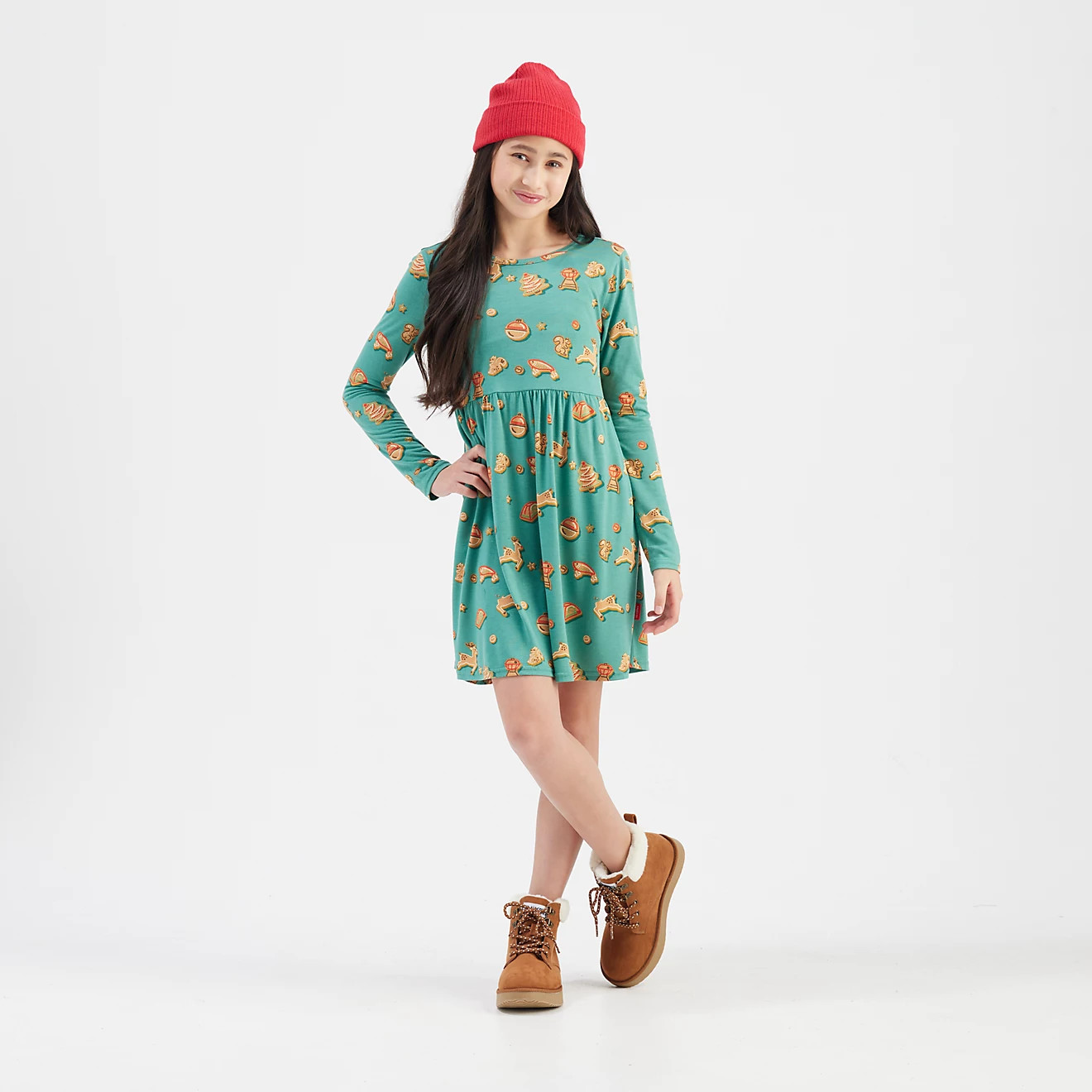 Magellan Outdoors Girls' Holiday Cookies Dress | Academy Sports + Outdoors