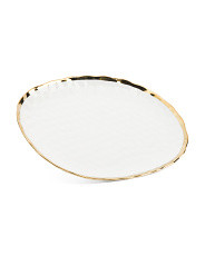 Bone China Gold Tone Rim Serving Platter | Kitchen & Dining Room | Marshalls | Marshalls