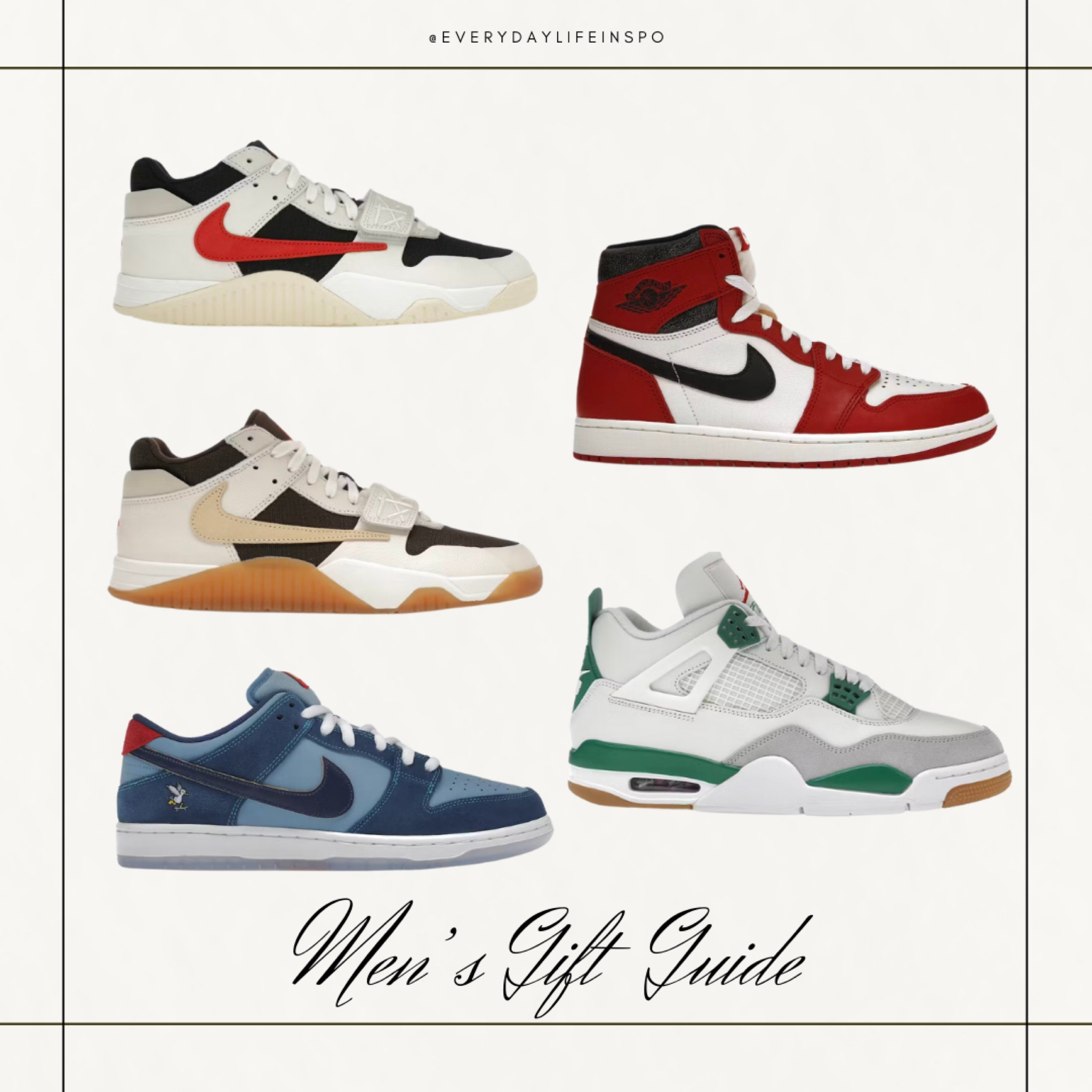 Step up your holiday gifting game with the ultimate Sneaker Gift Guide! 🎁 From trendy kicks to timeless classics, these picks are perfect for the sneakerheads in your life—or a little treat for yourself.✨ Shop all my favorites now on my LTK! 🛍️

#LTKShoeCrush #LTKMens #LTKGiftGuide