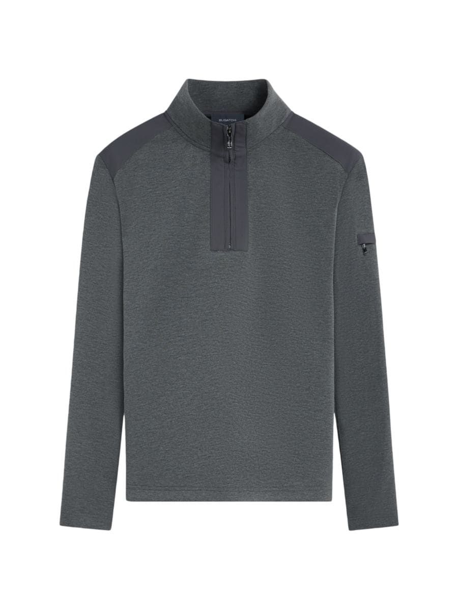 Quarter-Zip Long-Sleeve Sweater | Saks Fifth Avenue