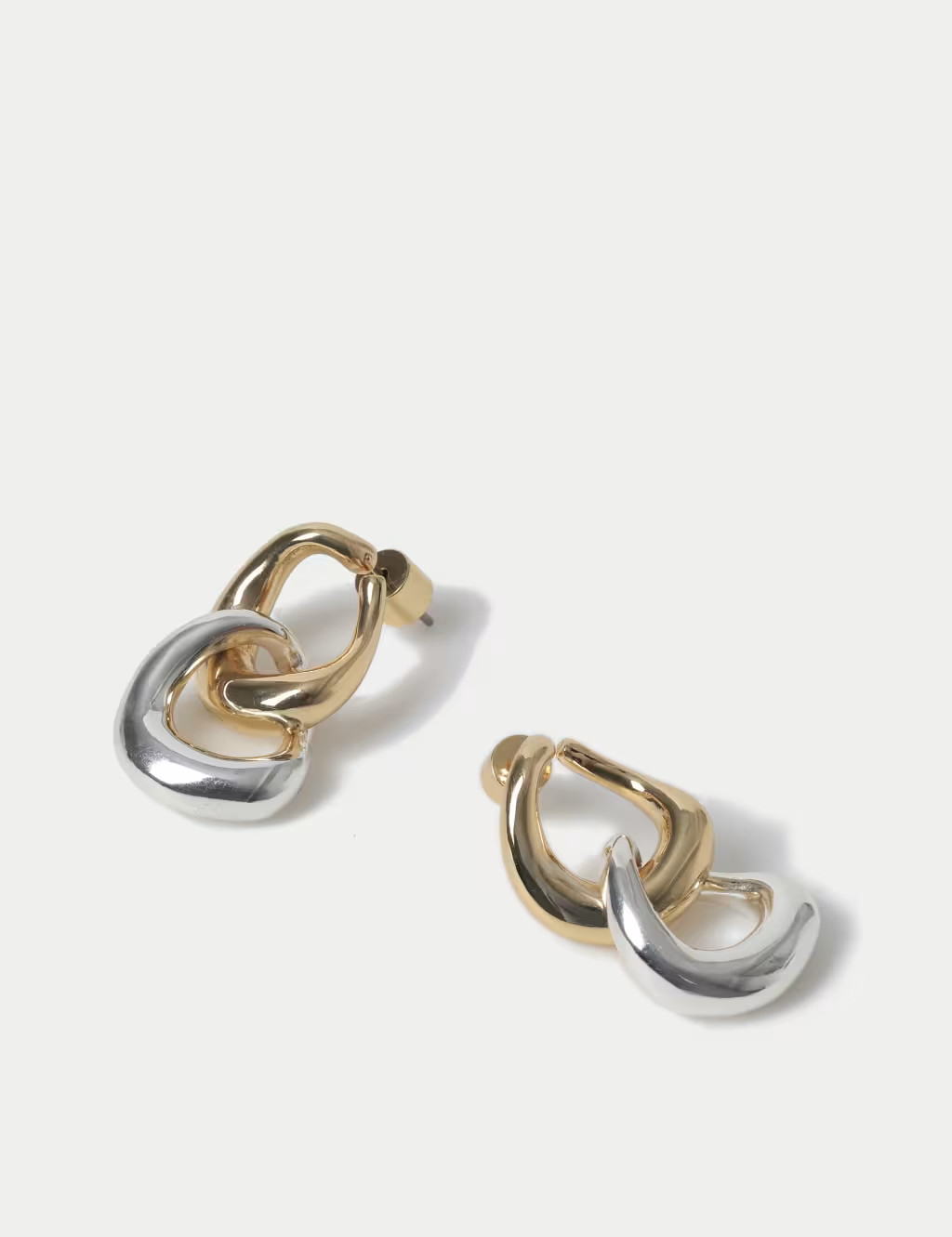 Mixed Metal Link Drop Earring | Marks & Spencer (UK)