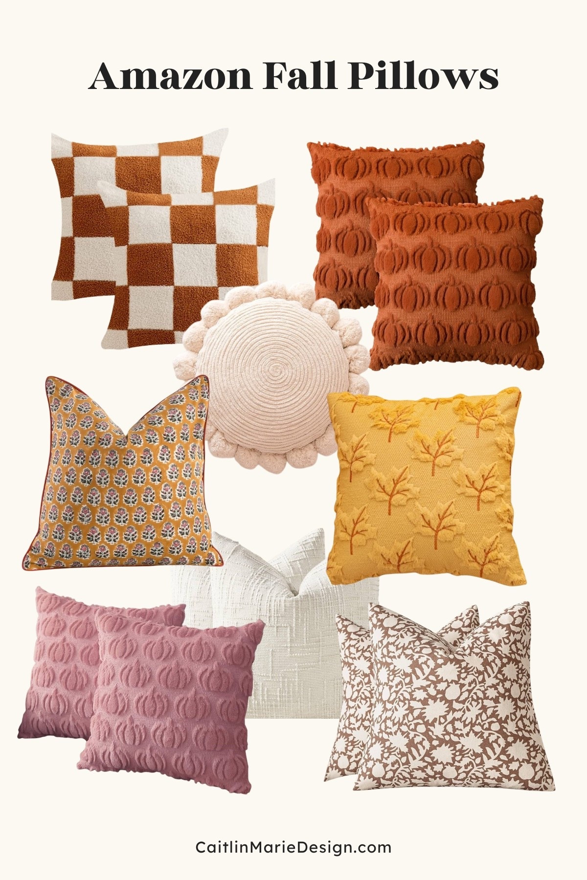 Amazon throw pillows for fall living room or bedroom decor 🍂

#LTKSeasonal #LTKHome #LTKFindsUnder50