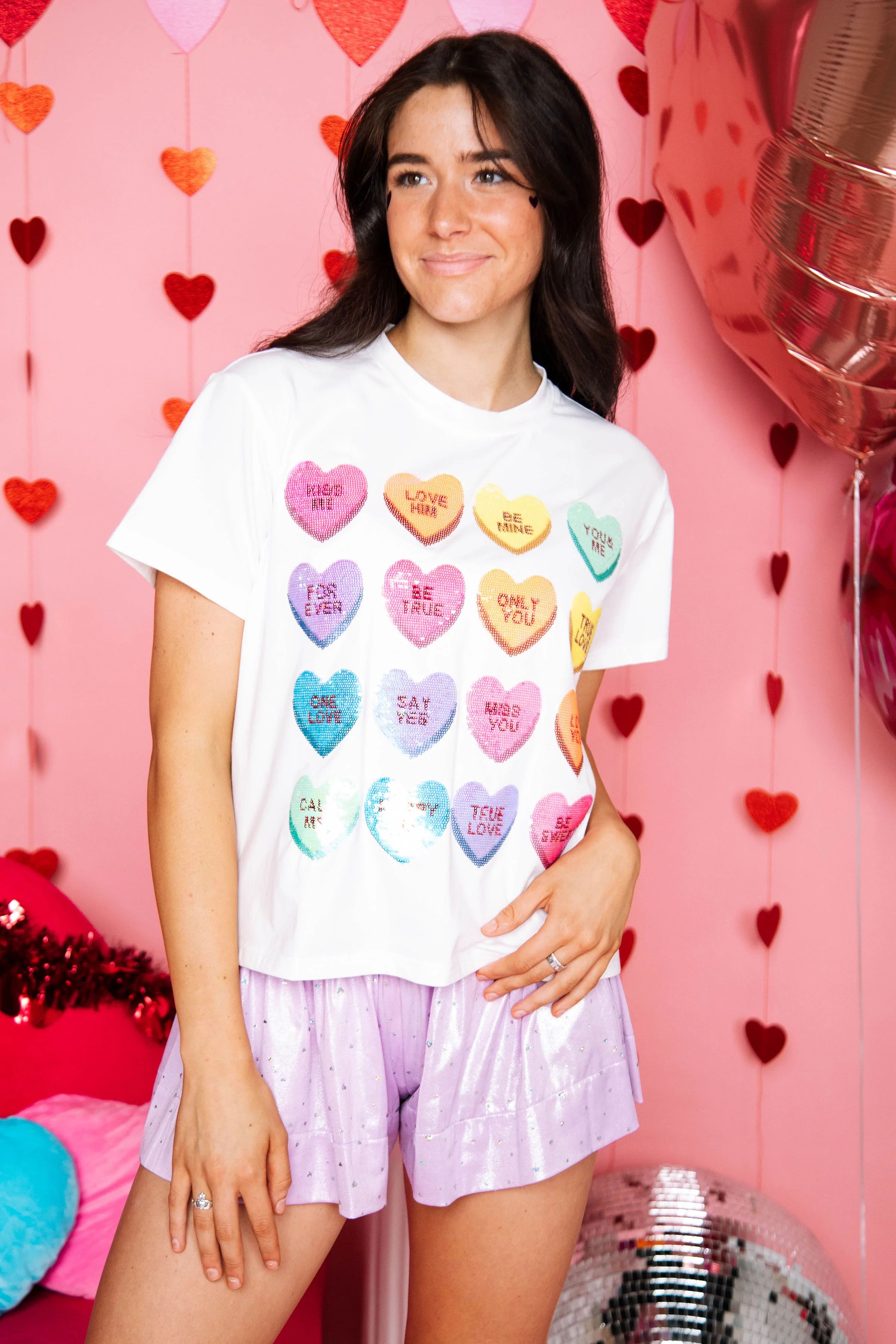 Sparkle Sweethearts Tee | Queen of Sparkles