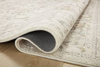 Rifle Paper Co. x Loloi Courtyard Collection COU-01 Yellow / Multi 2'-3" x 3'-9" Oval Accent Rug ... | Amazon (US)