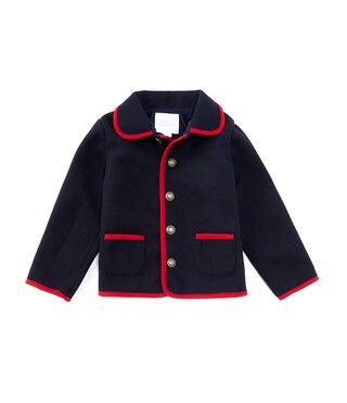 Edgehill Collection x Darby Fallon Clark Little Boys 2T-7 Grayson Button Front Car Coat | Dillard... | Dillard's