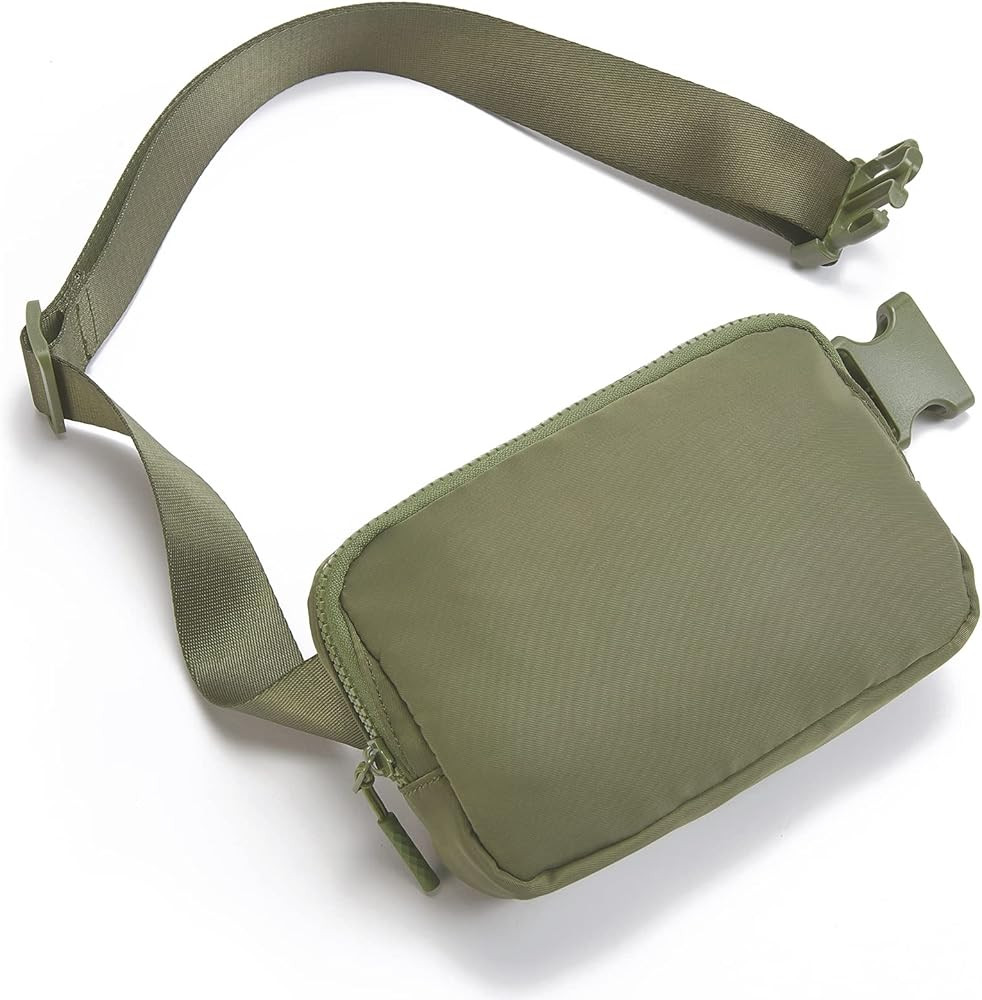 Telena Belt Bag for Women Men Fashionable Crossbody Fanny Pack for Women Waist Bag with Adjustabl... | Amazon (US)