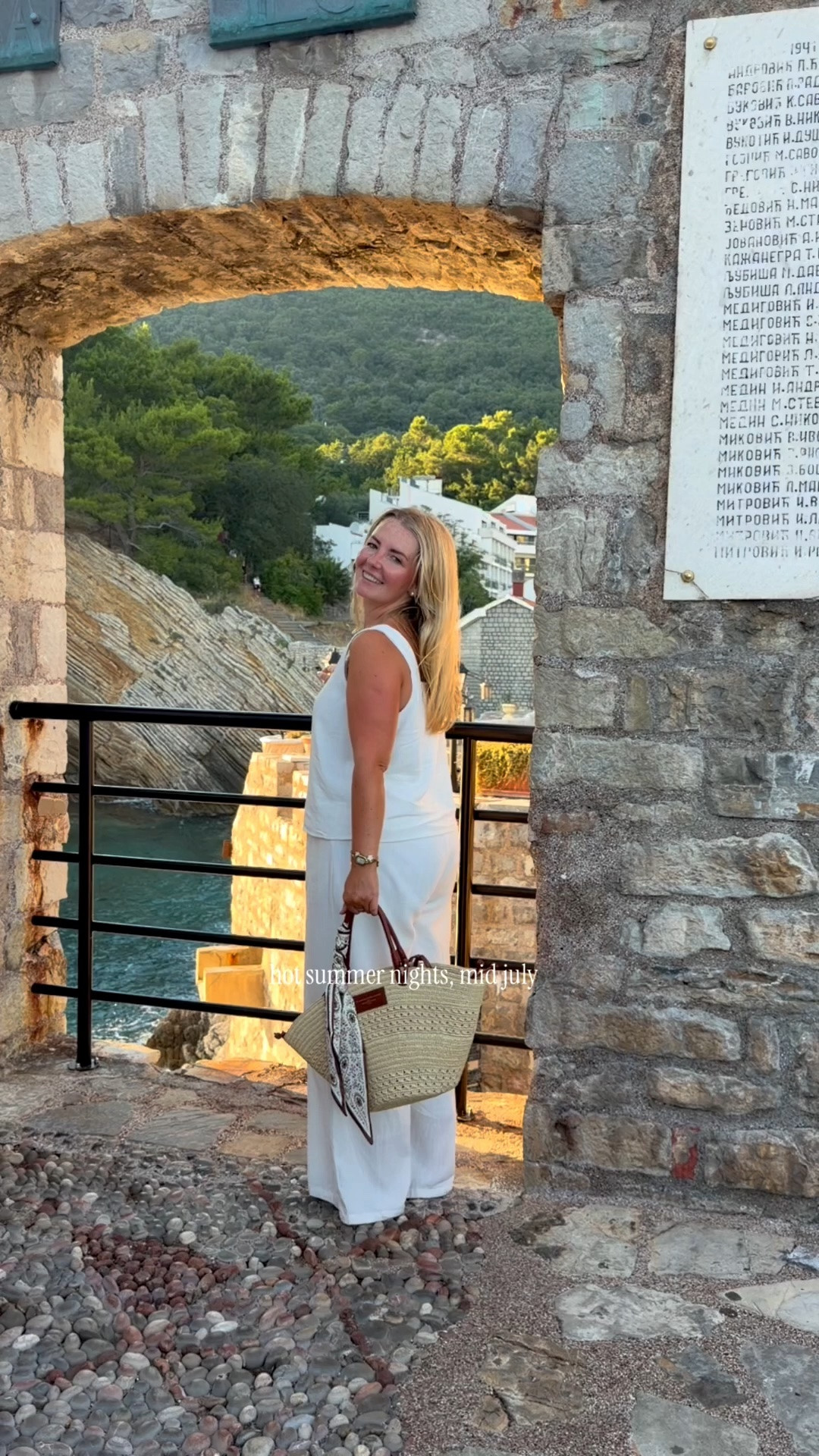The outfit I keep reaching for this summer. 🤍 Everything linked here. 🇲🇪

#LTKgrwm #LTKootd #LTKTravel