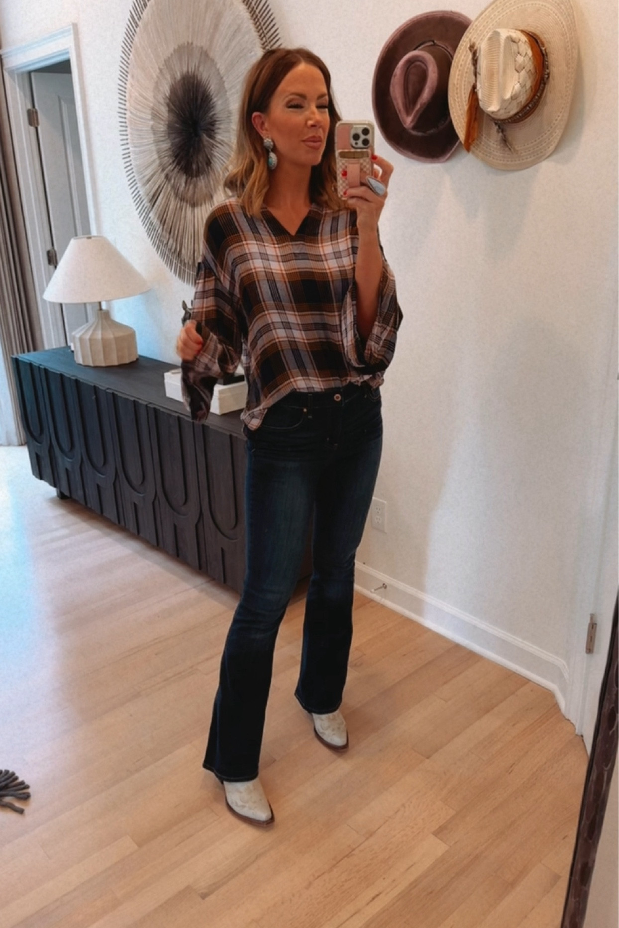 medium in top & 28 in denim TTS 🙌🏼 @walmart #walmartpartner #walmartmusthaves