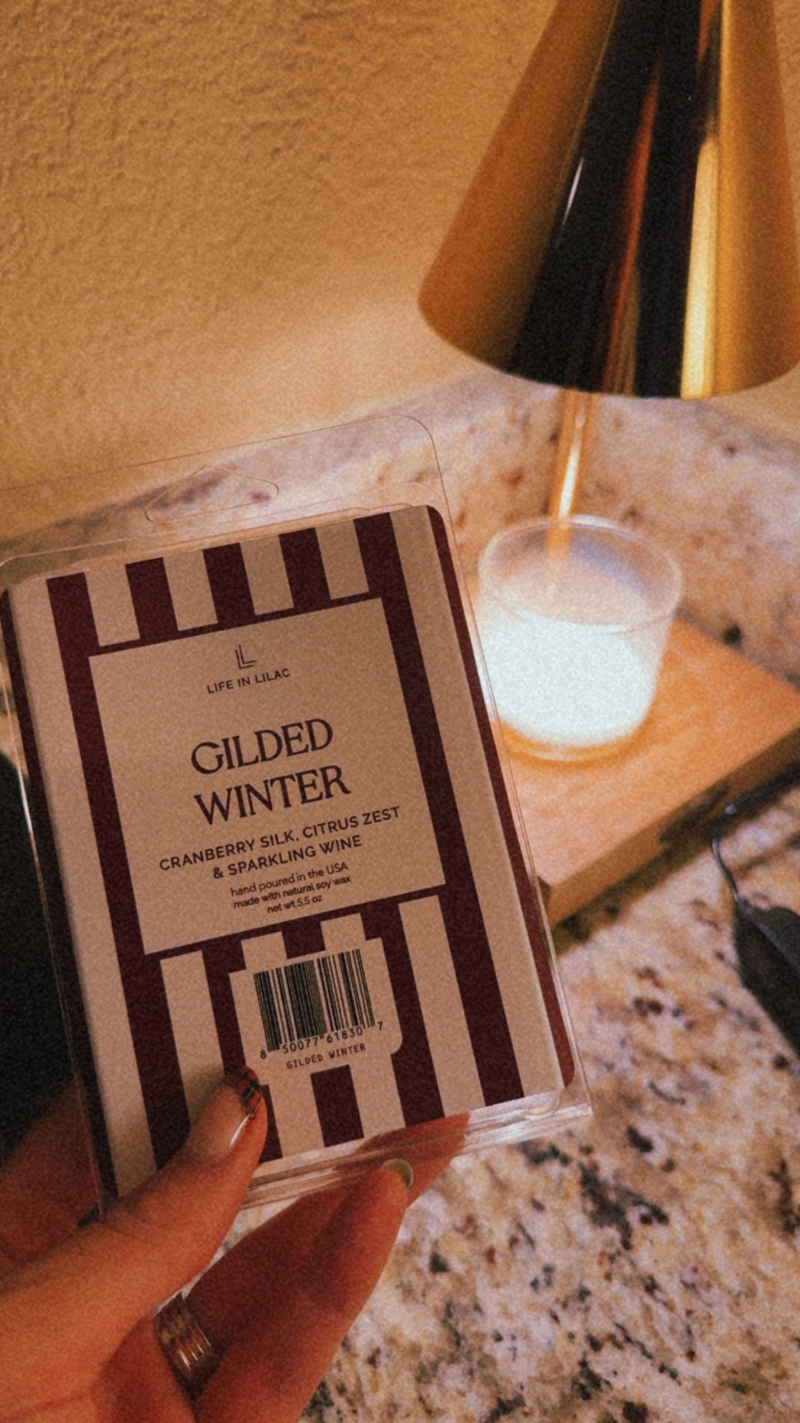 If you like Champagne toast from Bath & Body Works you will LOVE THIS! Reminds me a a lot of it! 

#LTKSeasonal #LTKHome #LTKHoliday