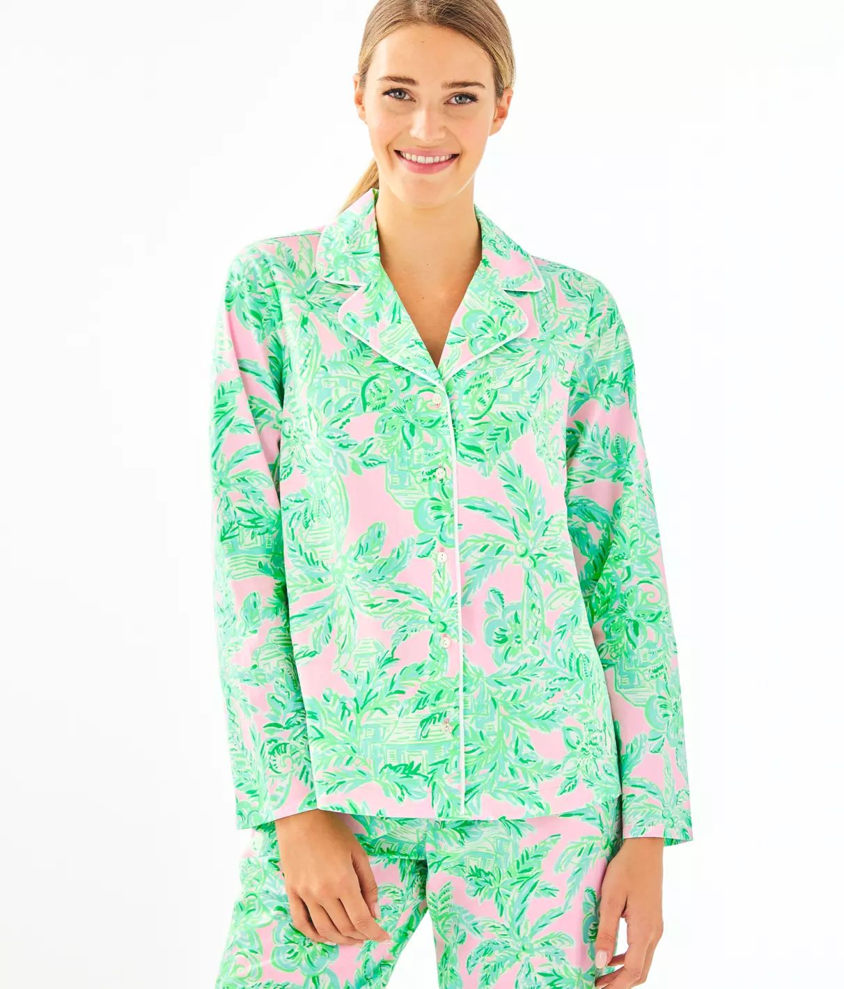 PJ Woven Button Down Top | Lilly Pulitzer