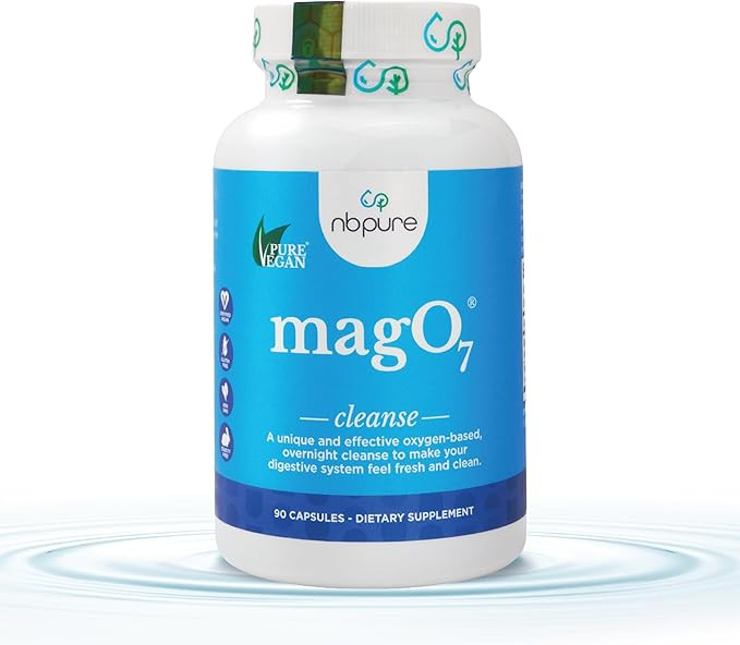 nbpure MagO7 - Natural Colon Cleanse & Detox | Occasional Constipation Relief, Stool Softening, &... | Amazon (US)