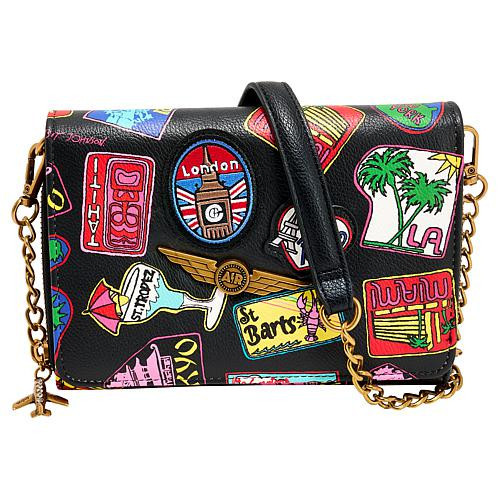 Betsey Johnson Jet Set Wallet On a Chain - Multi | HSN