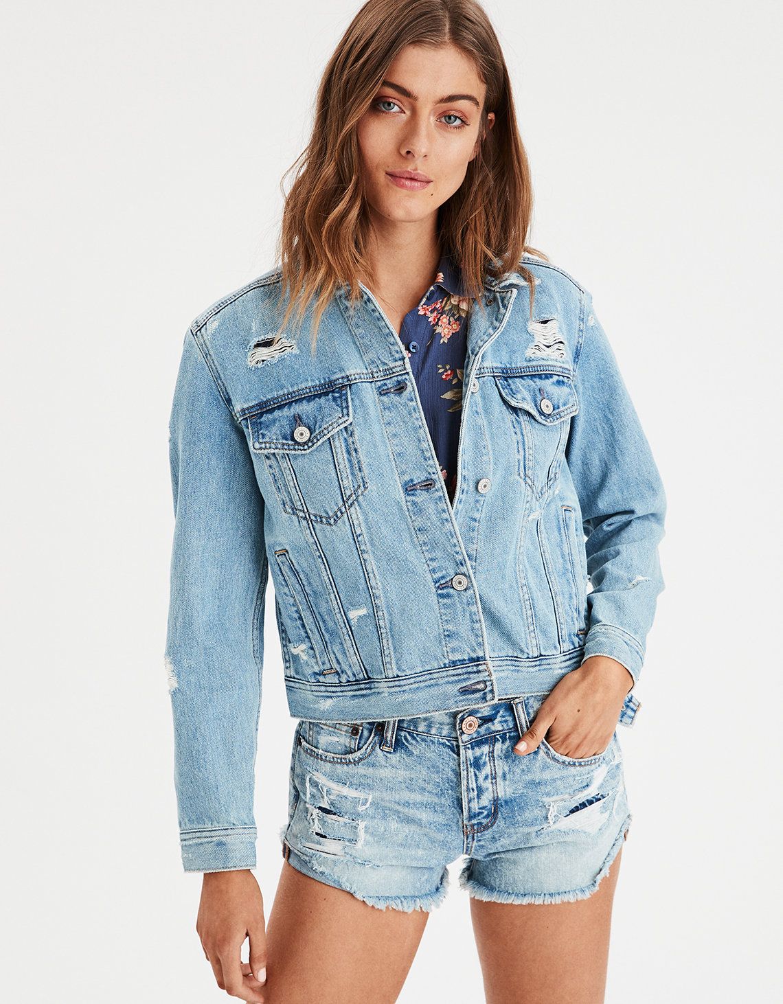 AE Classic Denim Jacket | American Eagle Outfitters (US & CA)