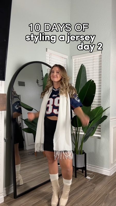 Super Bowl outfit, Super Bowl party outfit, football jersey outfit, hockey jersey outfit, jersey outfit ideas, cowboys football, American football aesthetic, nfl football game outfit, mini skirts, mini skirt,  mini skirt fits, mini skirt outfit, what to wear with brown boots, how to wear chunky boots, boots aesthetic

#LTKfit #LTKstyletip #LTKunder50