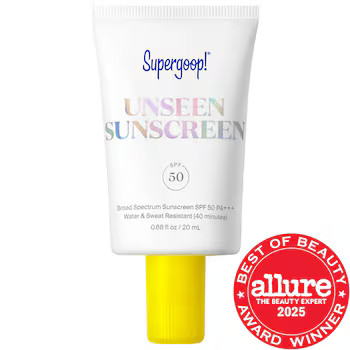 Mini Unseen Sunscreen SPF 50 Invisible Sun Protection for Face | Sephora (US)